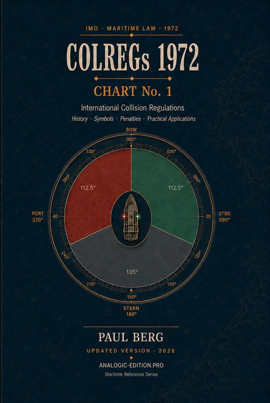 COLREGs 1972 Chart No. 1 cover from Amazon