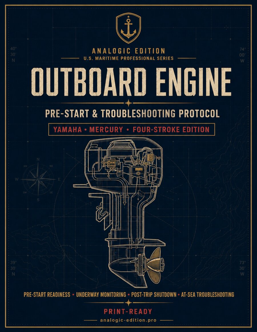 Outboard Engine Pre-Start and Troubleshooting Protocol cover