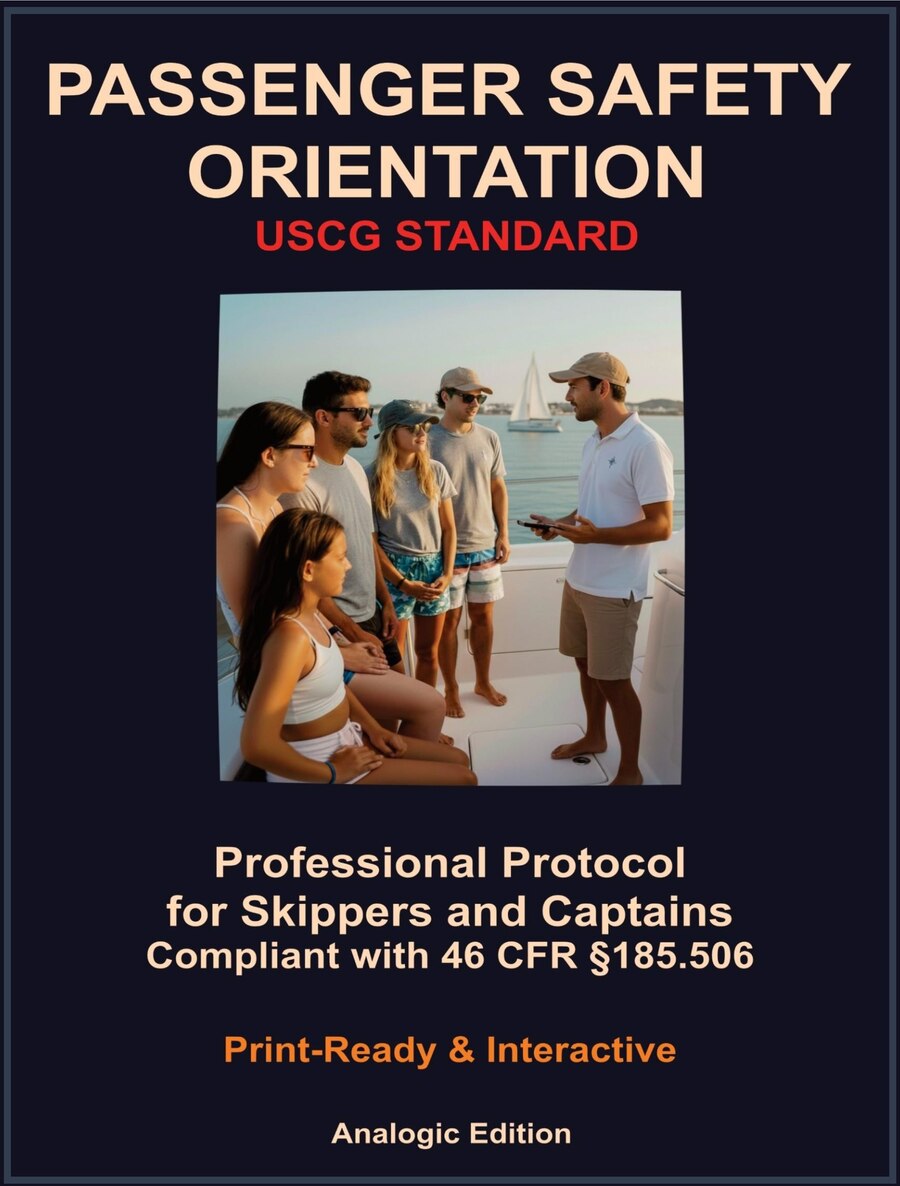 Passenger Safety Orientation sales cover