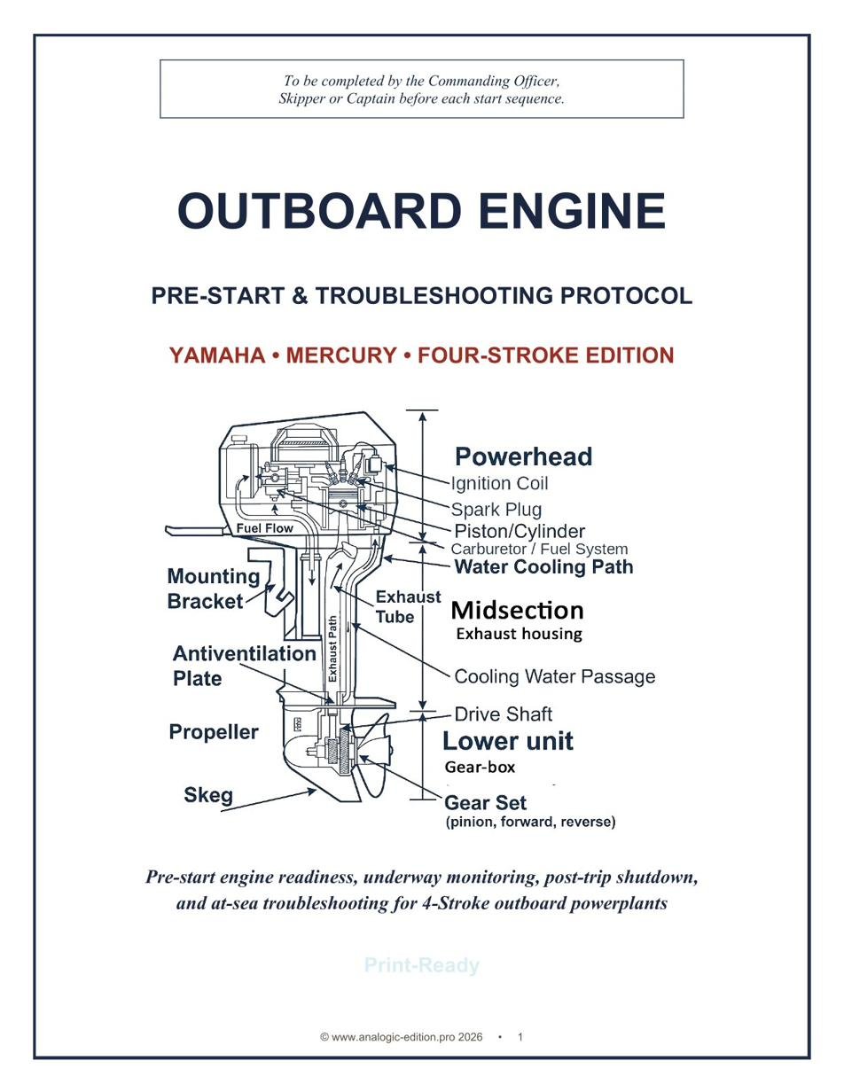 No-BS Outboard Maintenance cover